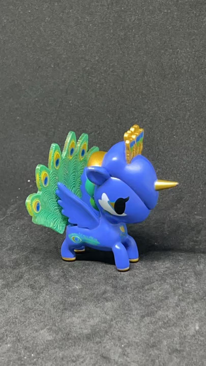 Pluma Peacock Unicorno - Series 8 - Tokidoki