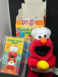 Sesame Street Party Mini Plush Elmo With A Cake - Pop Mart