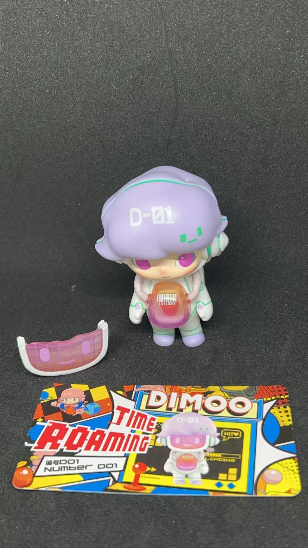 Number D01 - Dimoo Time Roaming Series - Pop Mart