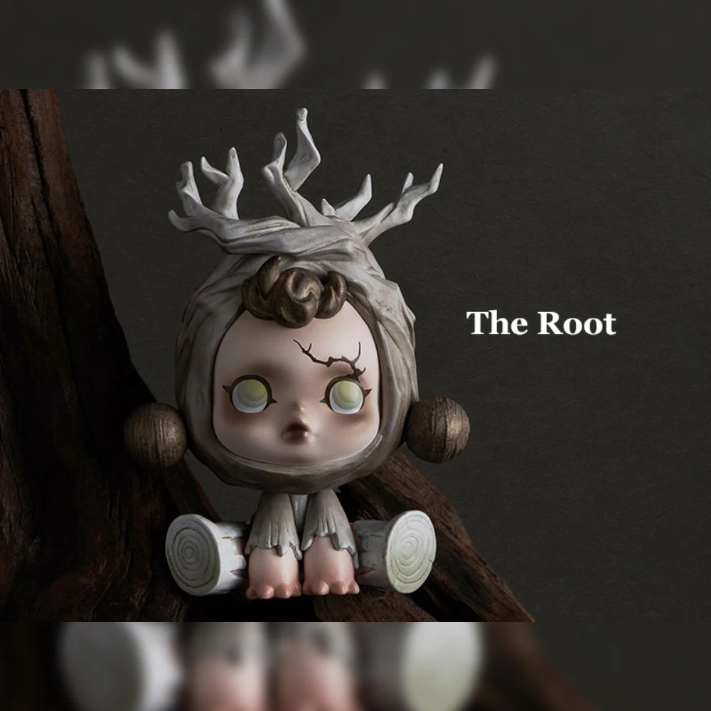 The Root - Skullpanda The Ink Plum Blossom Series - POP MART